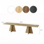 Hanah Home Soporte para TV Mushroom - Sapphire Oak
